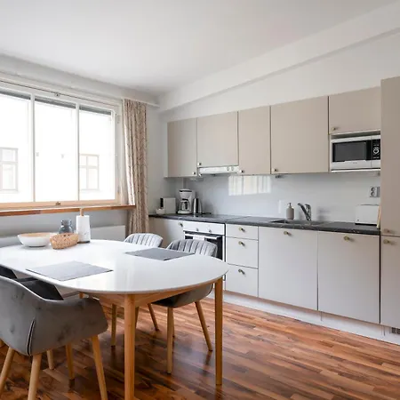 公寓 Yellow Tower In Design District Helsinki, 1 Bedroom Apartment, Floor